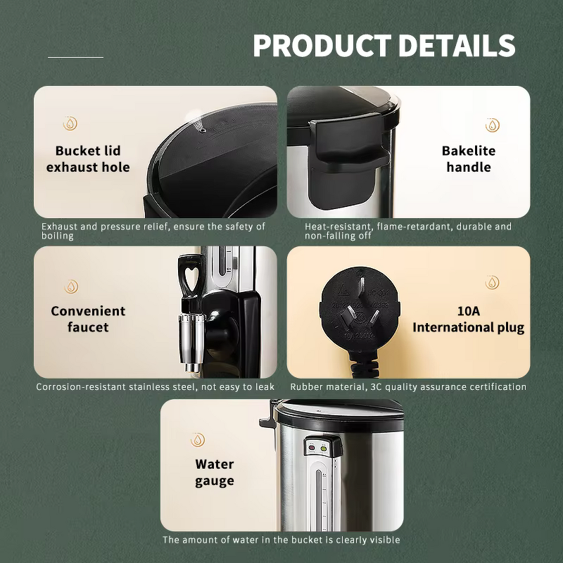 Drinking Water Boiler Manufacturer - OEM/ODM Custom Double Layer American Type