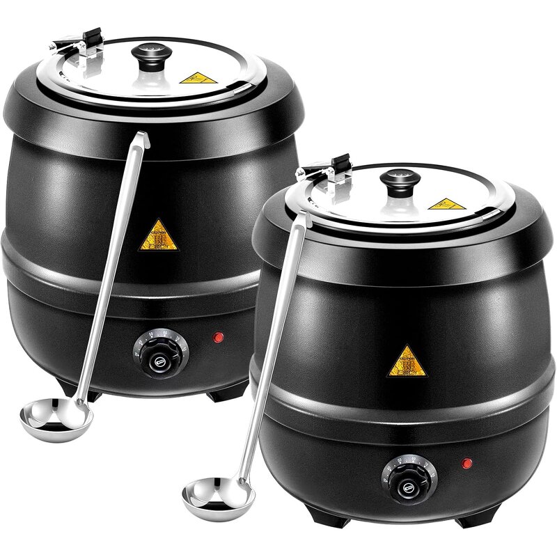 Electric Soup Kettle Manufacturer - OEM/ODM Custom 13L Large Capacity Commercial