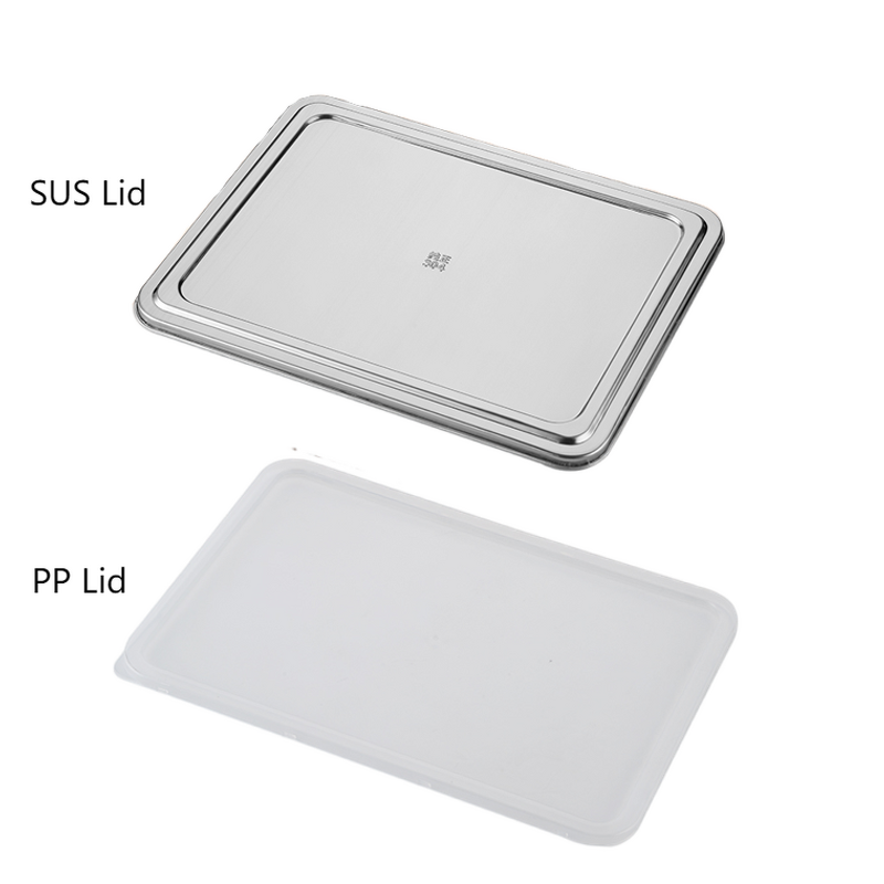 School Lunch Box Manufacturer - OEM/ODM Custom Stainless Steel 4 Grids with Lid