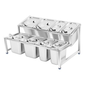 Condiment Dispenser Manufacturer - OEM/ODM Custom Stainless Steel 58-105cm Stand
