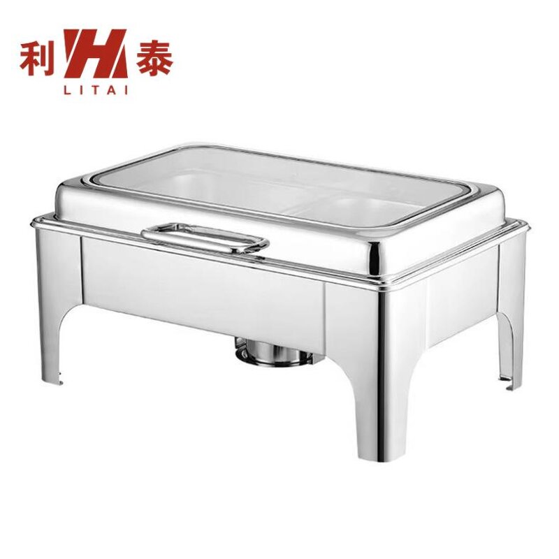 Food Warmer Manufacturer - OEM/ODM Custom 9L Gold Stainless Steel Rectangular