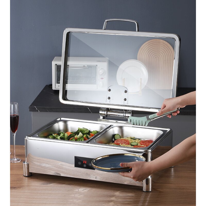 Electric Food Warmer Manufacturer - OEM/ODM Custom Luxury Stainless Steel Chafing