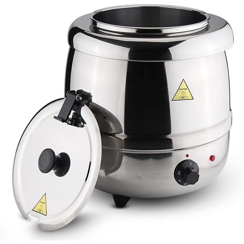 Soup Warmer Manufacturer - OEM/ODM Custom 10L Silver Stainless Steel Temperature