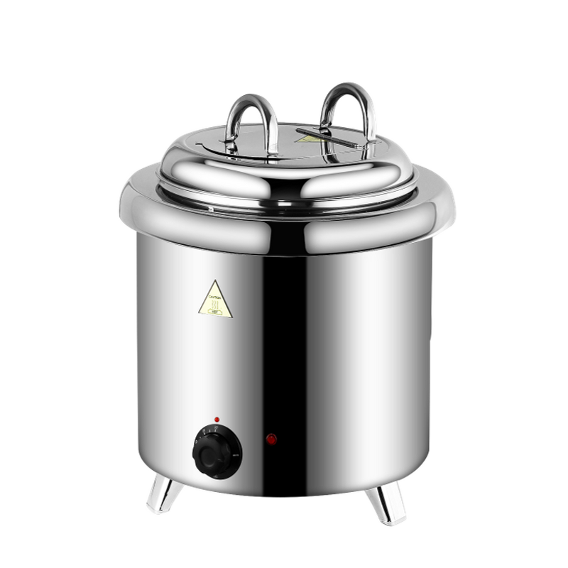 Electric Soup Warmer Manufacturer - OEM/ODM Custom 13L Stainless Steel Round
