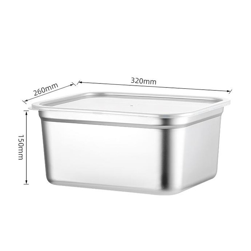 Food Storage Container Manufacturer - OEM/ODM Custom 32*26cm New Design Stainless