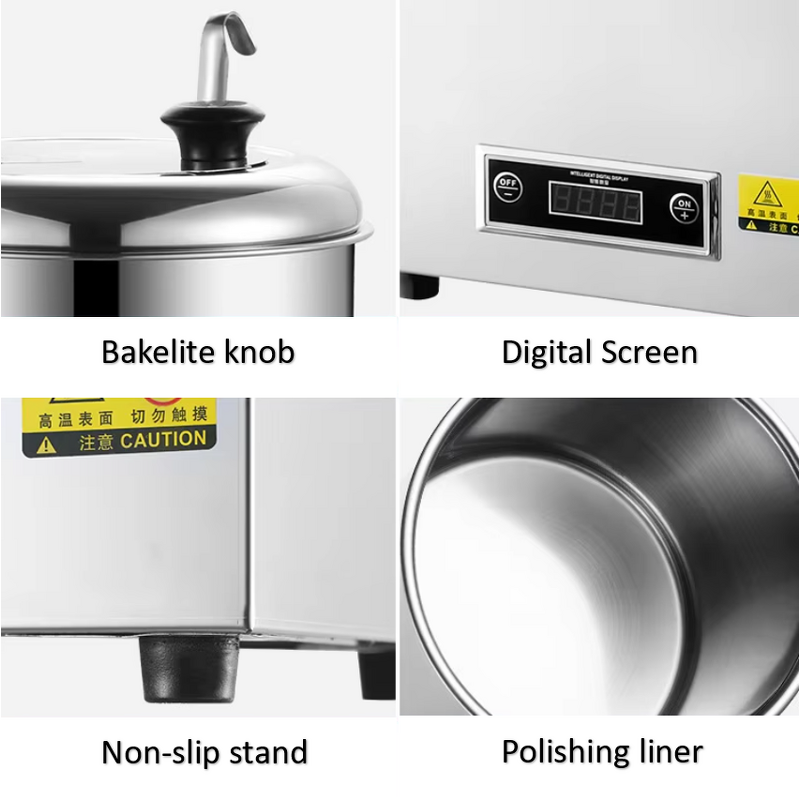 Electric Buffet Warmer Manufacturer - OEM/ODM Custom 10L Bronze Stainless Steel