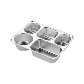 Lunch Box Manufacturer - OEM/ODM Custom Stainless Steel 304 5 Compartments