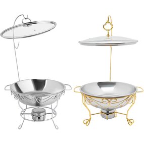 Hanging Chafing Dish Manufacturer - OEM/ODM Custom 4.5-8.0L Stainless Steel Fuel