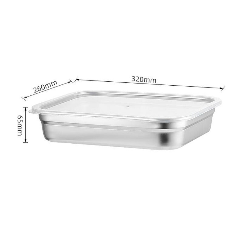 Food Storage Container Manufacturer - OEM/ODM Custom 32*26cm New Design Stainless