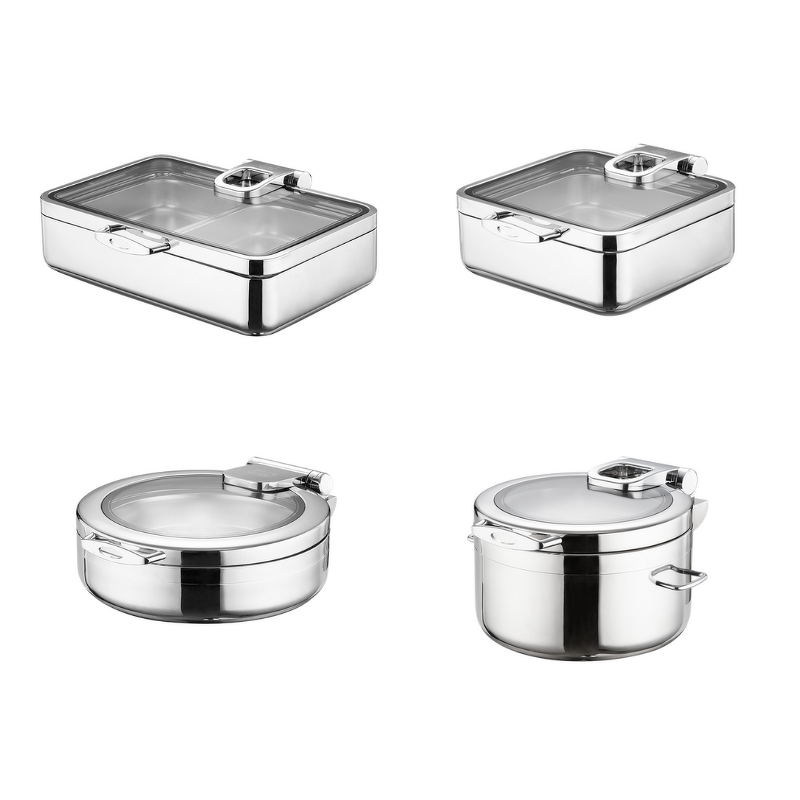 Hydraulic Chafing Dish Manufacturer - OEM/ODM Custom SUS 304 Luxurious Soup