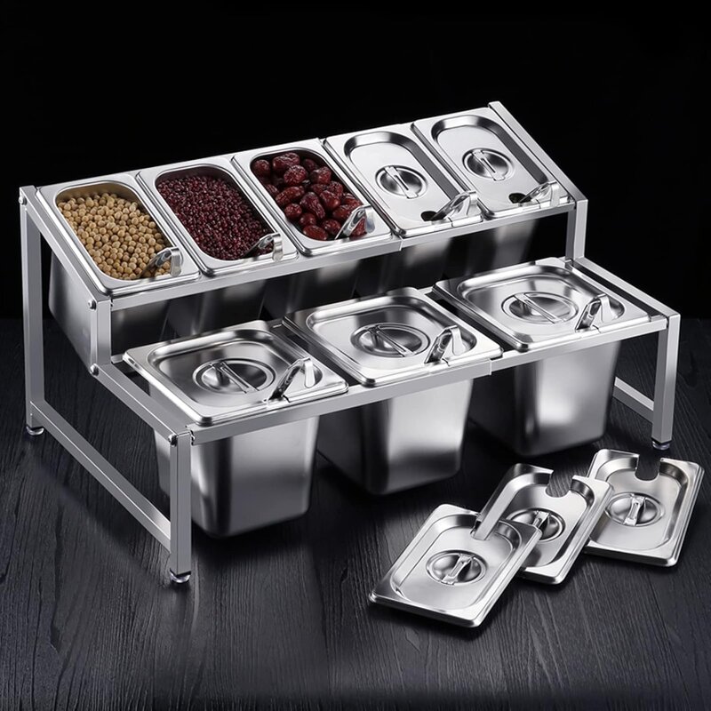 Condiment Dispenser Manufacturer - OEM/ODM Custom Stainless Steel 58-105cm Stand