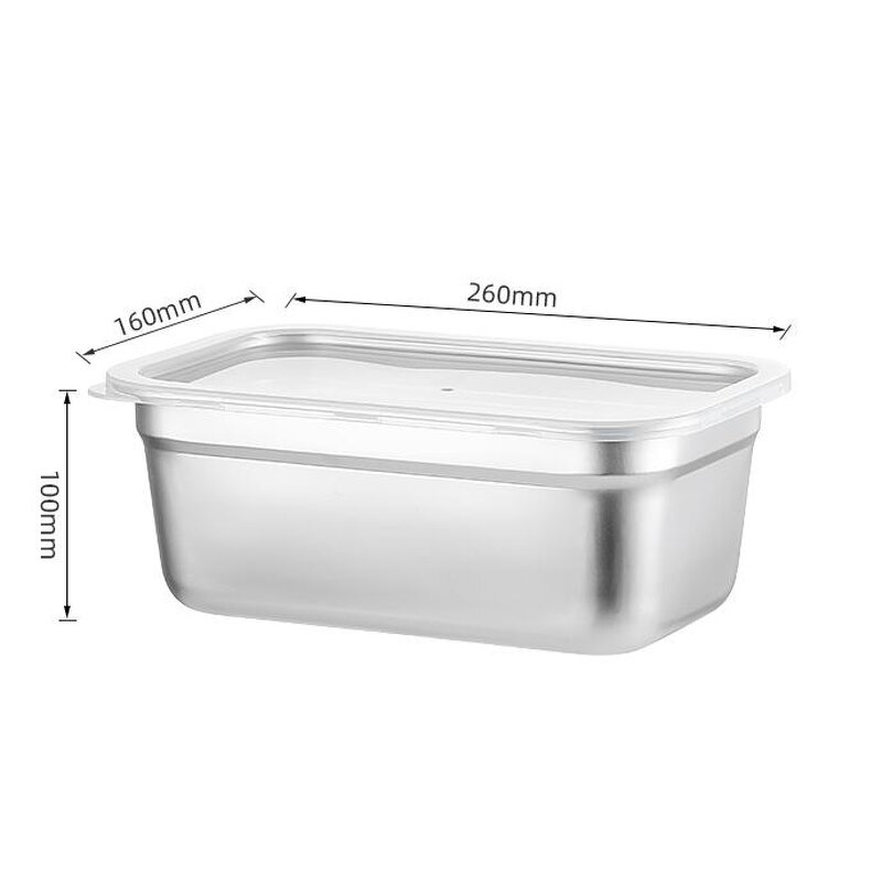 Lunch Box Manufacturer - OEM/ODM Custom Large 26*16cm Stainless Steel Bento