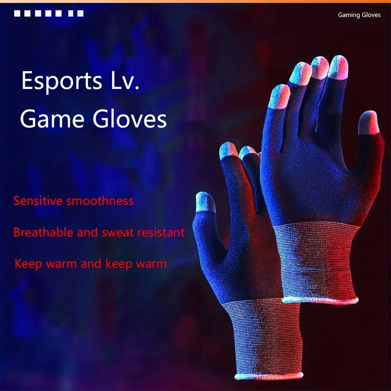 Silver Touch Screen Gloves Manufacturer - OEM Anti Sweat Anti Slip Game