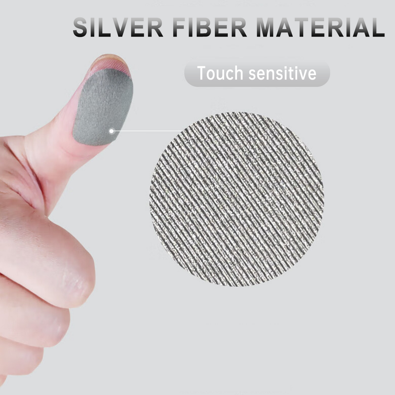 Gaming Finger Sleeves Factory - OEM Touch Screen Anti Sweat Mobile Game Accessories