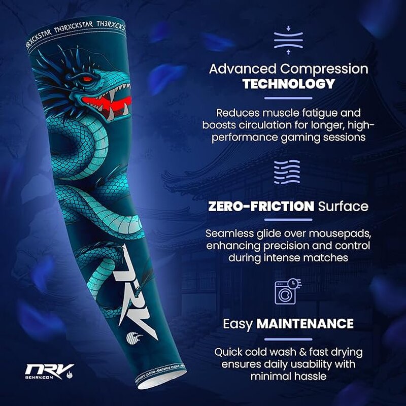 Custom Esports Arm Covers Factory - OEM Skin Friendly Breathable Design