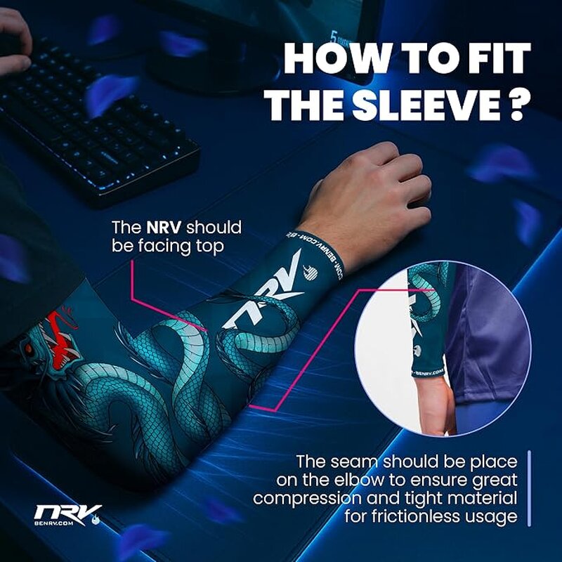 Custom Esports Arm Covers Factory - OEM Skin Friendly Breathable Design