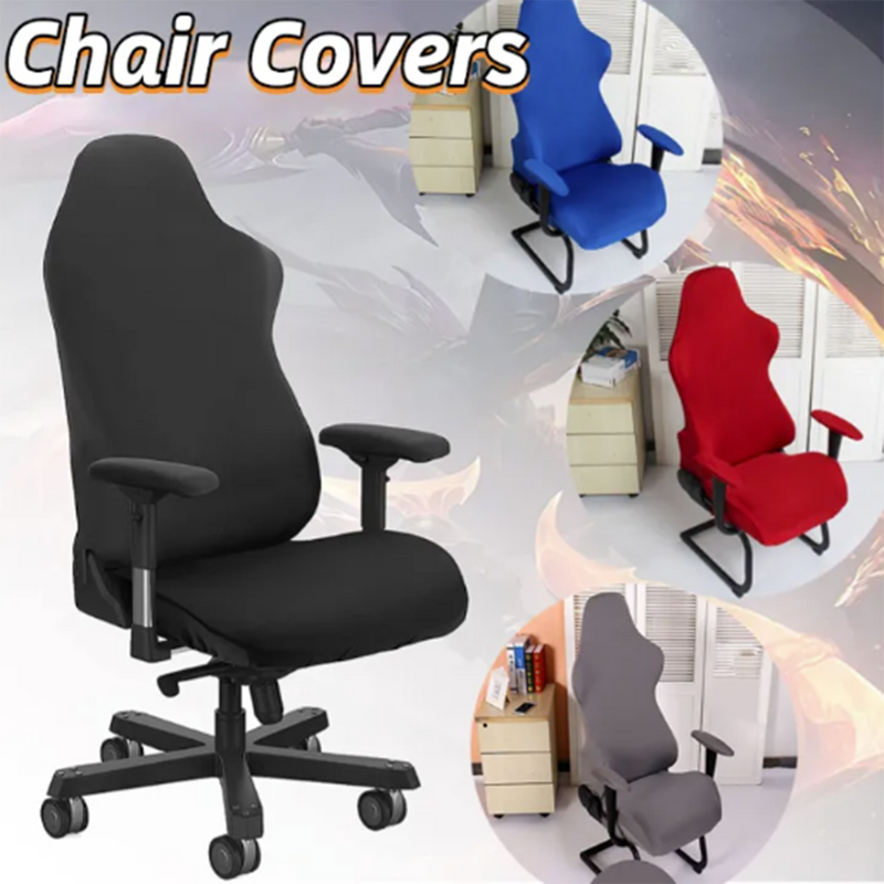 Custom Esports Chair Cover Factory - OEM Solid Color Stretch Comfortable