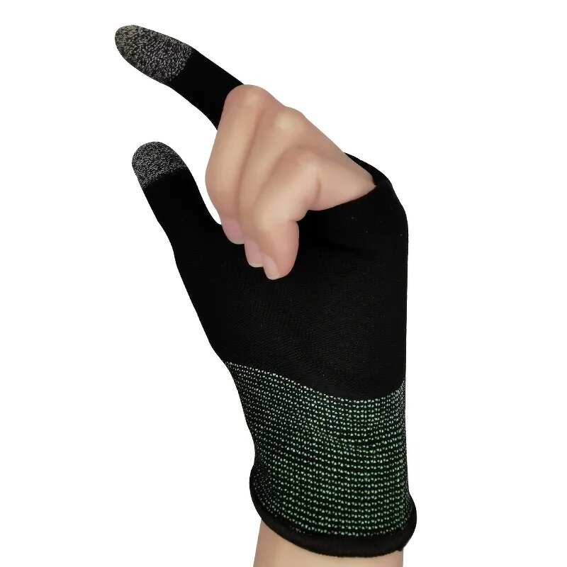 Gaming Finger Gloves Supplier - OEM Non Slip Touch Screen Two Finger