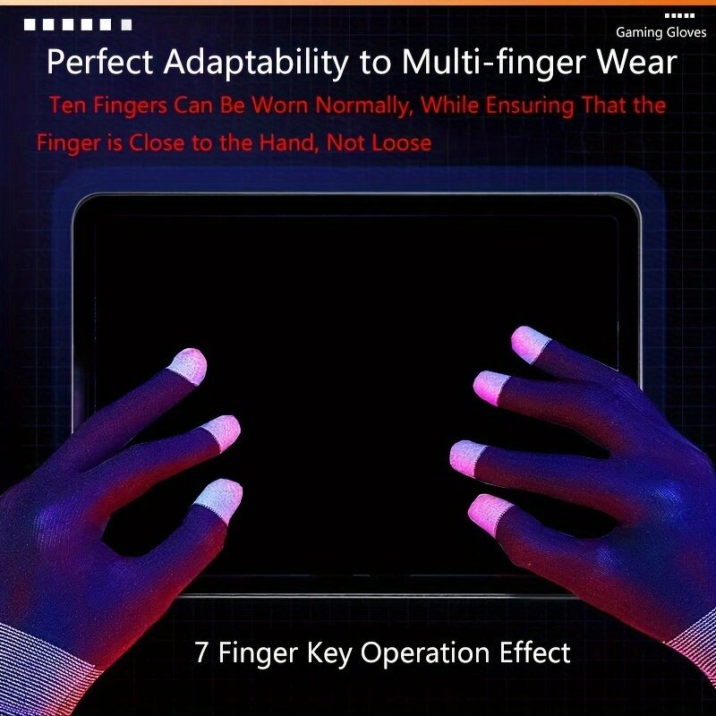 Silver Touch Screen Gloves Manufacturer - OEM Anti Sweat Anti Slip Game