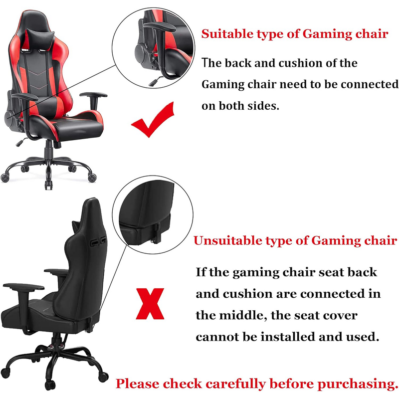 Universal Gaming Seat Cover Manufacturer - OEM Custom Milk Silk Spandex