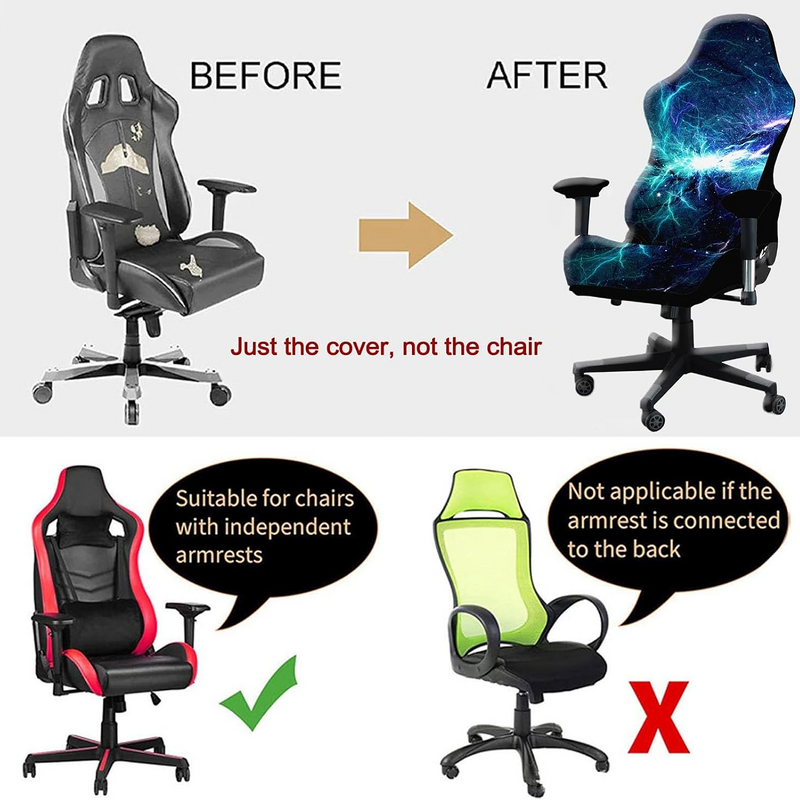 Solid Color Gaming Chair Cover Supplier - OEM Milk Fiber for Computer Chair