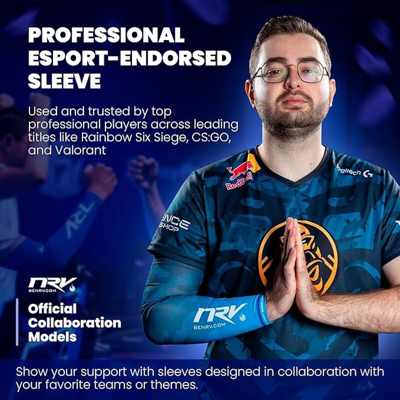 Custom Esports Arm Covers Factory - OEM Skin Friendly Breathable Design
