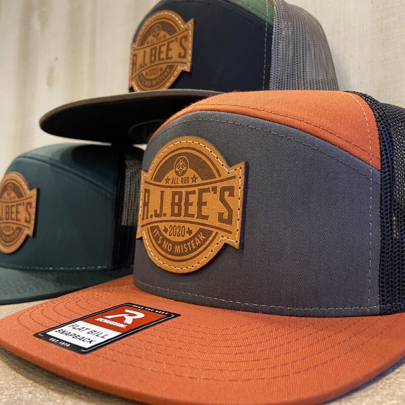 Leather Patch SnapBack Hat Manufacturer - OEM/ODM Custom 3D Embroidery Richardson