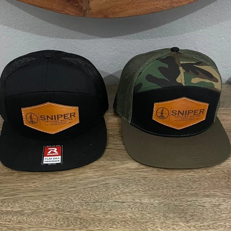 Leather Patch SnapBack Hat Manufacturer - OEM/ODM Custom 3D Embroidery Richardson