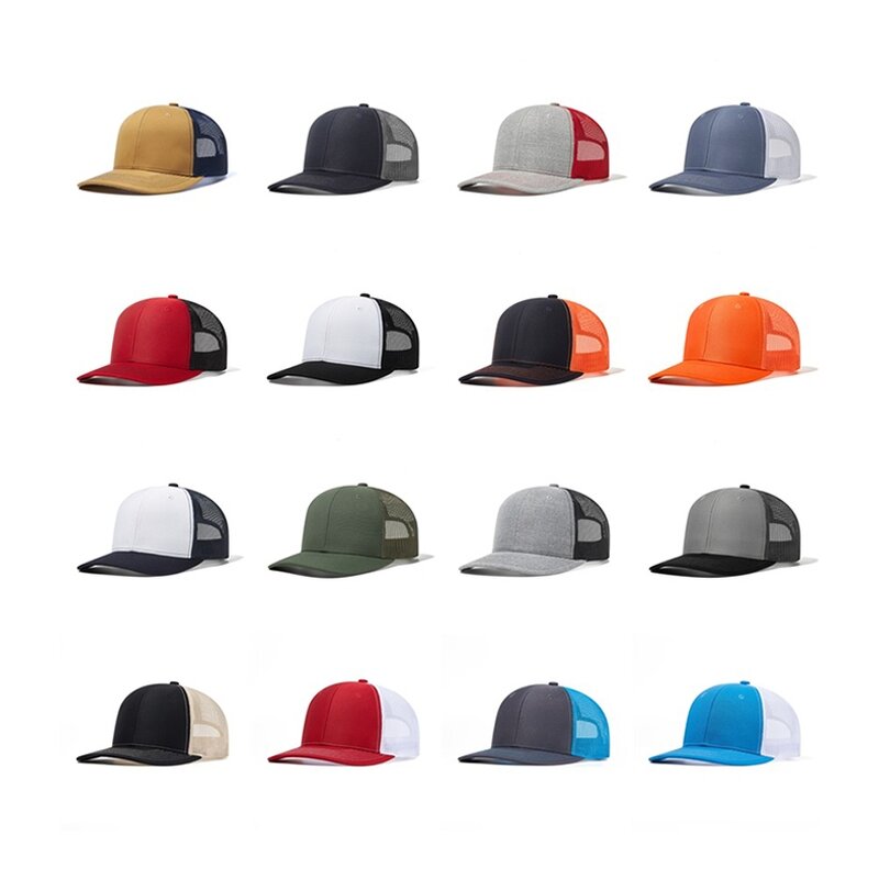 Leather Patch Trucker Hat Manufacturer - OEM/ODM Custom Richardson 112 6 Panel