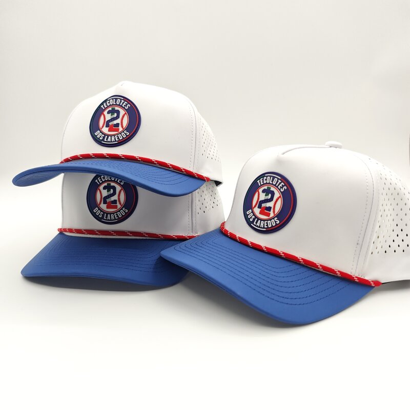 Rubber Patch Trucker Hat Manufacturer - OEM/ODM Custom Laser Cut Perforated