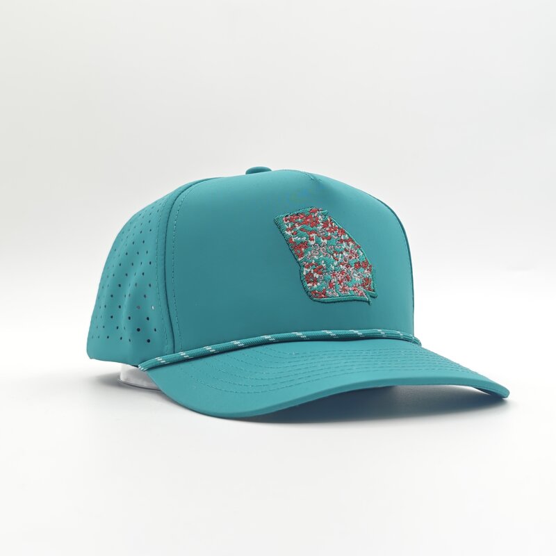 Rubber PVC Patch Cap Manufacturer - OEM/ODM Custom 5 Panel Laser Cut Hole