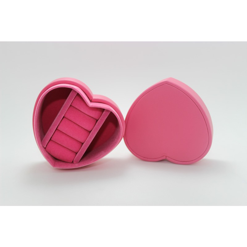 Jewelry Box Manufacturer - Bulk pink Mini Heart Shape Box