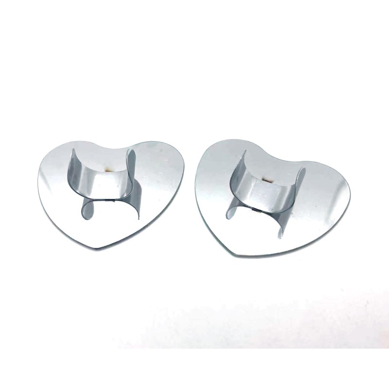 Makeup Spatula Supplier - OEM Stainless Steel Heart Ring Shape