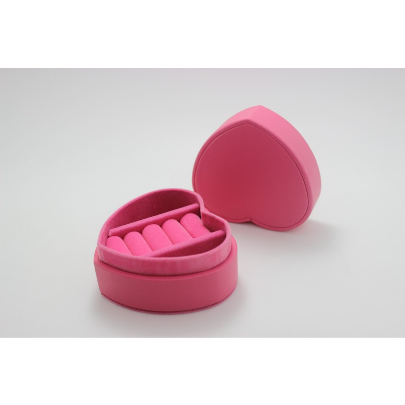Jewelry Box Manufacturer - Bulk pink Mini Heart Shape Box