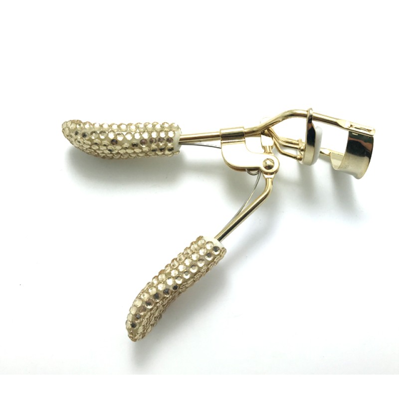 Eyelash Curler Manufacturer - Bulk Silver Bling Diamond Mini Curler