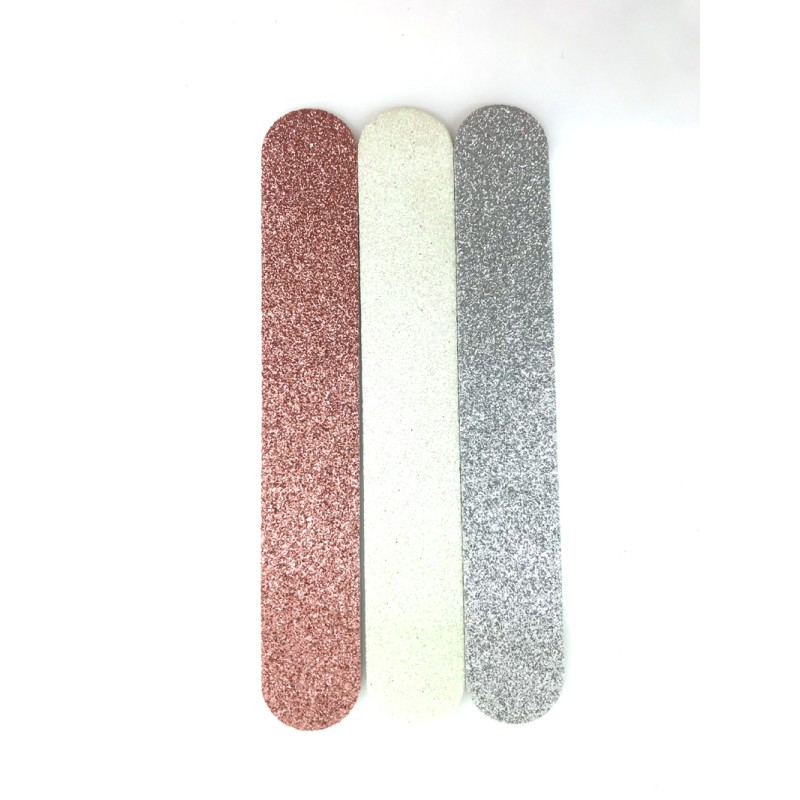 Nail File Manufacturer - Bulk CPP Bag Packing Medium Glitter