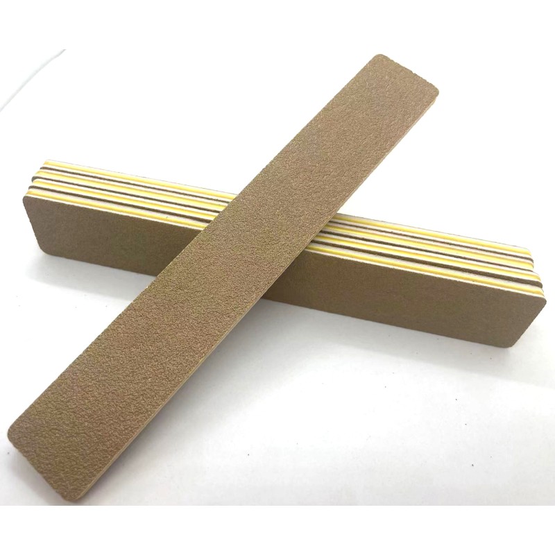 Nail File Supplier - Bulk Korea Quality Grit 80/100 Rectangle Brown