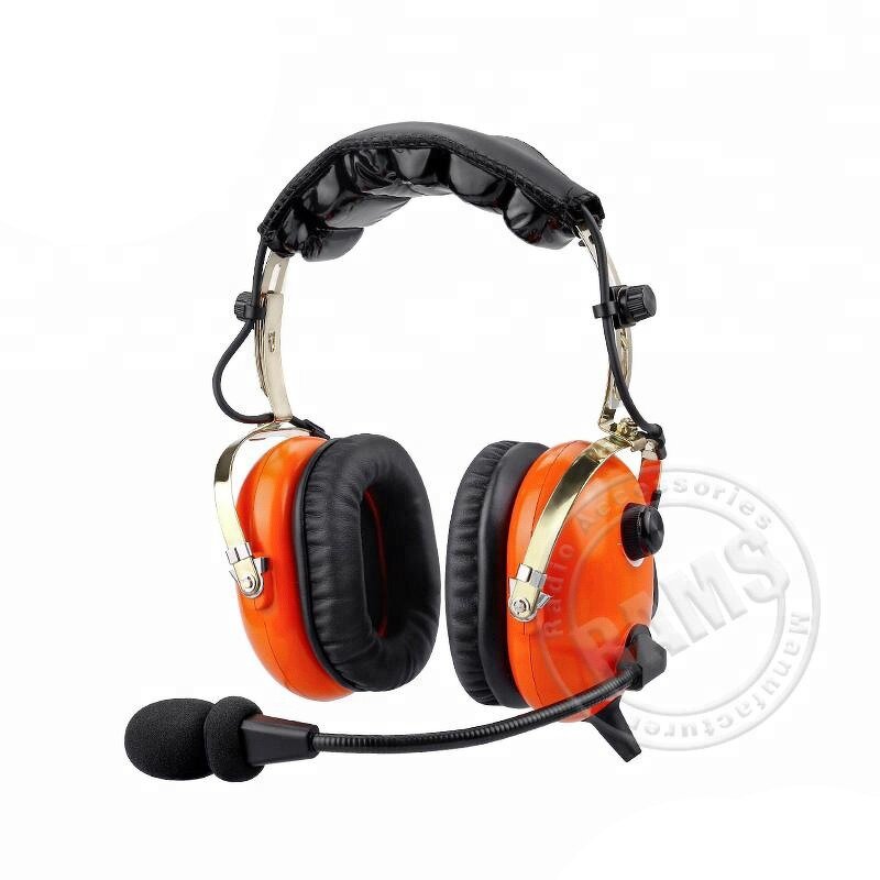 Helicopter Headset Manufacturer - OEM/ODM Dynamic Mic with Soft Earpad