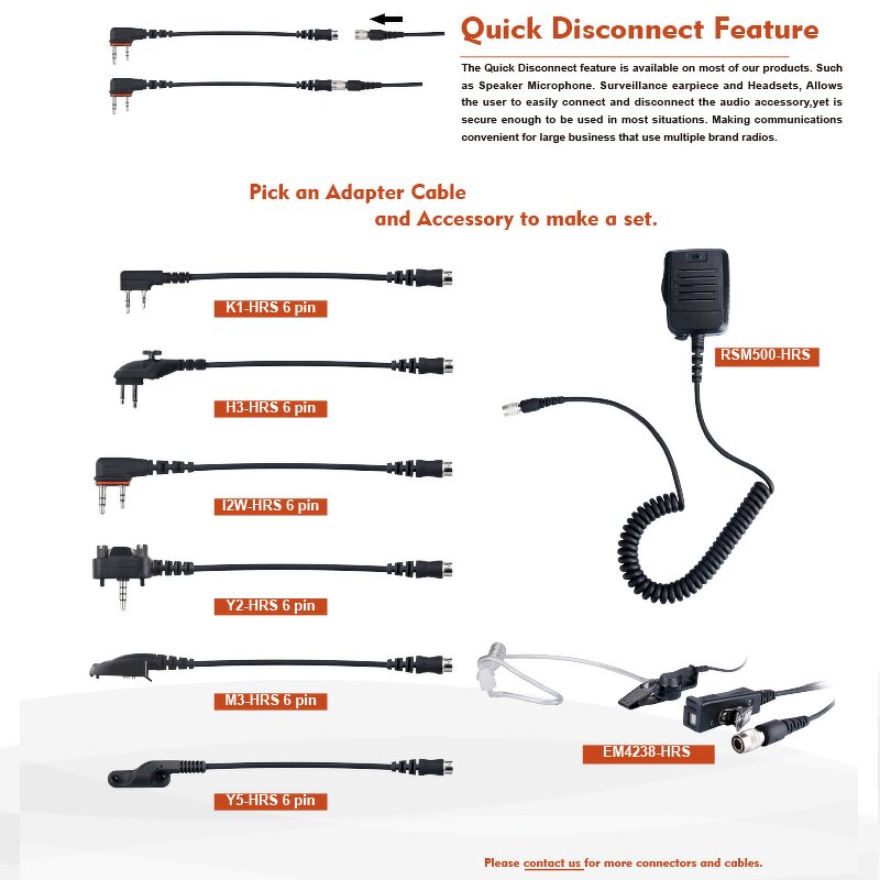 Two-Way Radio Adapter Manufacturer - OEM/ODM for M/A-COM & Harris Radio