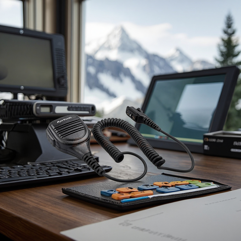 Dynamic Microphone Factory - OEM/ODM 3.5mm for Walkie Talkie