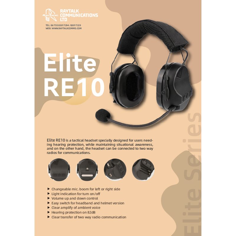 Wired Walkie Talkie Earpiece Manufacturer - Custom for Two-Way Radio