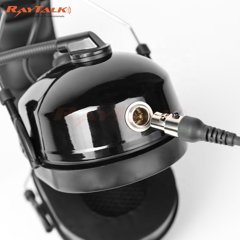 Noise Cancelling Headset Factory - OEM/ODM Dual Earmuff with 4PTT