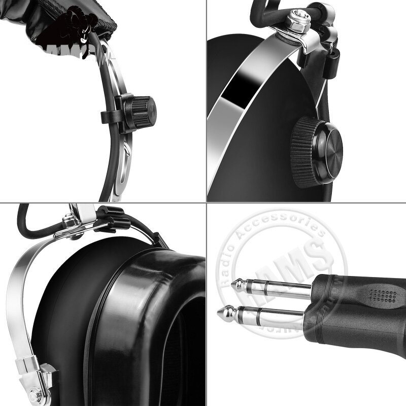 Aviation Pilot Headset Manufacturer - OEM/ODM Noise Cancelling with Boom Mic