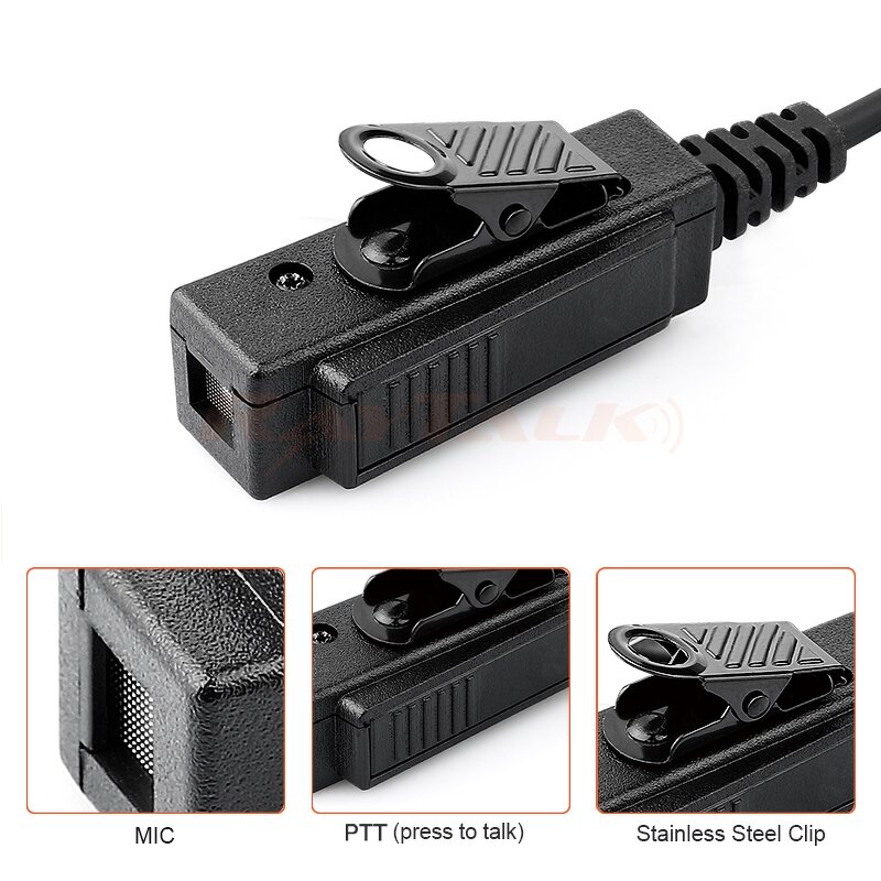 Clear Tube Earpiece Manufacturer - OEM/ODM for Surveillance & Two-Way Radio