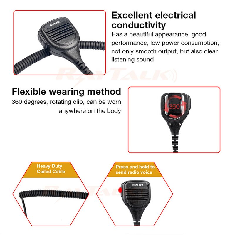 Remote Speaker Microphone Factory - OEM/ODM with 3.5mm Jack for Motorola