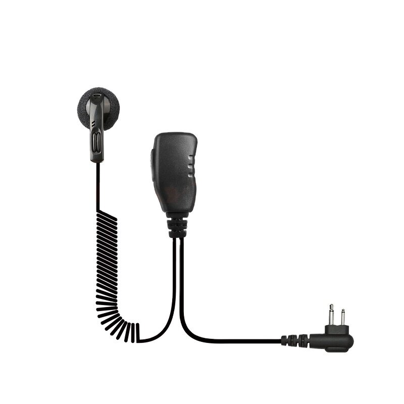 Security Guard Earpiece Factory - OEM/ODM 2-Pin for Motorola Walkie Talkie