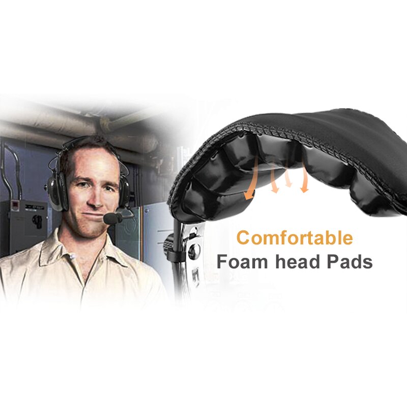 Metal Boom Mic Headset Factory - OEM/ODM for Motorola Radio