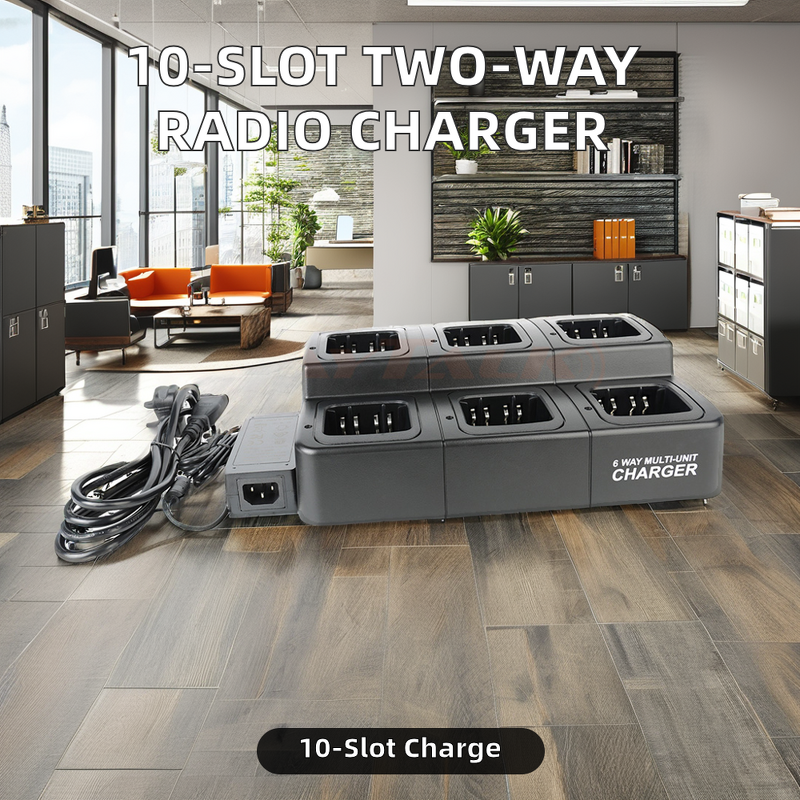 Universal Rapid Charger Manufacturer - OEM/ODM 6-Way for Walkie Talkie