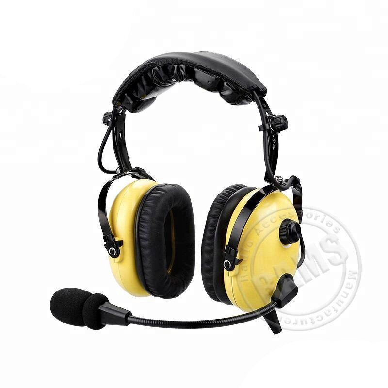 Helicopter Headset Manufacturer - OEM/ODM Dynamic Mic with Soft Earpad