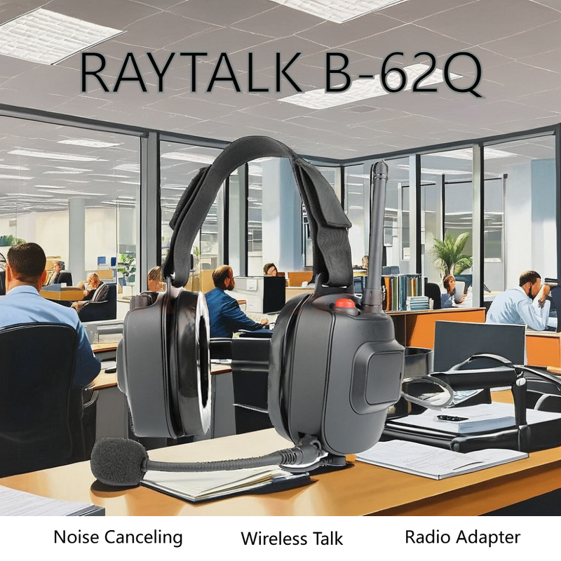 Heavy Duty Over-Ear Headset Factory - OEM/ODM Two-Way Radio Adapter